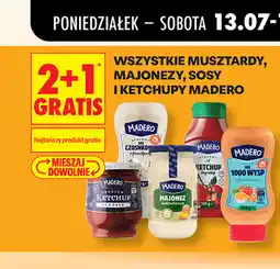 Biedronka Wszystkie musztardy, majonezy, sosy i ketchupy Madero oferta