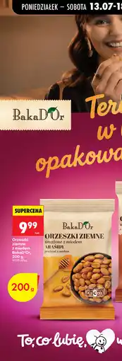 Biedronka Orzeszki ziemne smażone z miodem BakaD'Or oferta