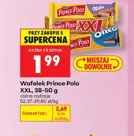 Biedronka Wafelek Prince Polo XXL oferta