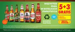 Biedronka Wszystkie piwa w butelkach zwrotnych (Królewskie, Kasztelan, Żubr, Zywiec, Harnaś, Tyskie, Warka) oferta