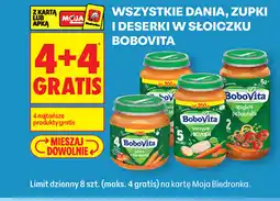 Biedronka WSZYSTKIE DANIA, ZUPKI I DESERKI W SŁOICZKU BOBOVITA oferta