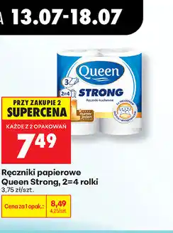 Biedronka Ręczniki papierowe Queen Strong, 2=4 rolki oferta