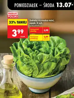 Biedronka Sałata rzymska mini, opak 2szt oferta