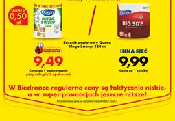 Biedronka Ręcznik papierowy Mega Sweep, 120m oferta