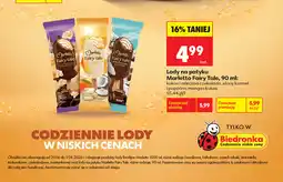 Biedronka Lody na patyku Marletto Fairy Tale oferta