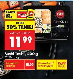 Biedronka Sushi Toshii Sushi 4You oferta