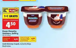 Biedronka Deser Danette Snickers 2-pak oferta