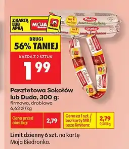 Biedronka Pasztetowa firmowa Sokołów oferta