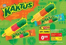 Biedronka Lody impulsowe Kaktus Classic oferta