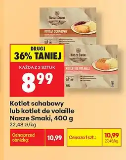 Biedronka Kotlet de volaille Nasze Smaki oferta