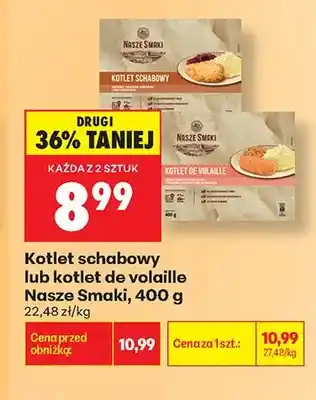 Biedronka Kotlet de volaille Nasze Smaki oferta