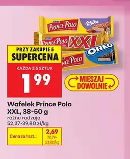 Biedronka Wafelek Prince Polo Classic XXL oferta