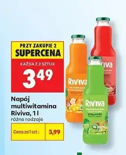 Biedronka Napój multiwitamina Riviva pomarańczowy oferta