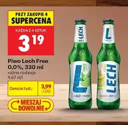 Biedronka Piwo bezalkoholowe Lech Free Limonka z Miętą oferta