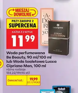 Biedronka Woda perfumowana Be Beauty oferta