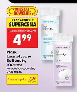 Biedronka Płatki kosmetyczne Be Beauty owalne oferta