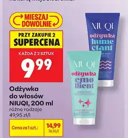 Biedronka Odżywka do włosów Niuqi Emolientowa oferta