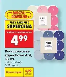 Biedronka Podgrzewacze zapachowe Aril Intense Blackcurrant oferta
