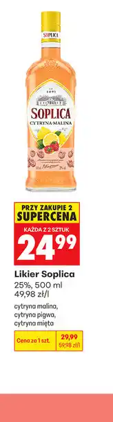 Biedronka Likier Soplica oferta