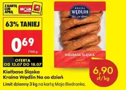 Biedronka Kiełbasa Śląska Kraina Wędlin Na co dzień oferta