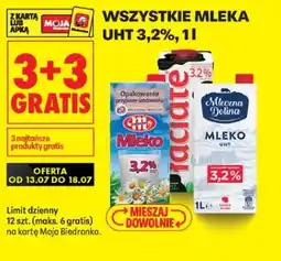 Biedronka Mleko UHT 3,2% oferta