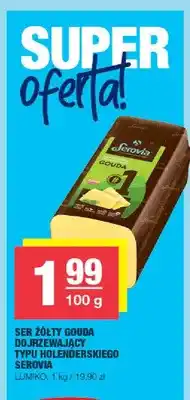 Spar Ser żółty Gouda dojrzewający typu holenderskiego Serovia oferta