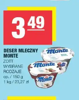 Spar Deser mleczny Monte Zott oferta