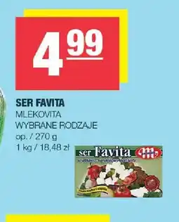 Spar Ser Favita półtłusty Mlekovita oferta