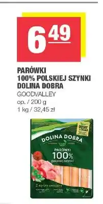 Spar Parówki 100% polskiej szynki Dolina Dobra oferta