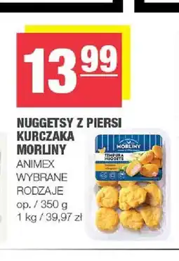 Spar Nuggetsy z piersi kurczaka Morliny oferta