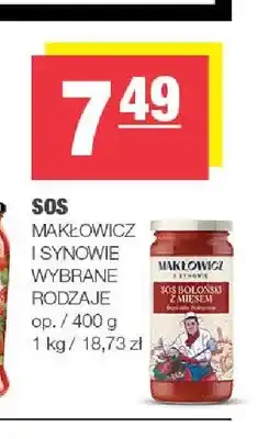 Spar Sos Makłowicz i Synowie oferta