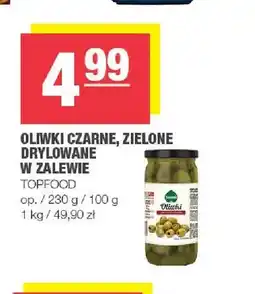 Spar Oliwki czarne drylowane w zalewie Topfood oferta