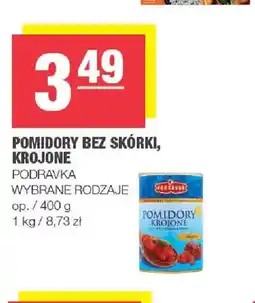 Spar Pomidory bez skórki krojone Podravka oferta