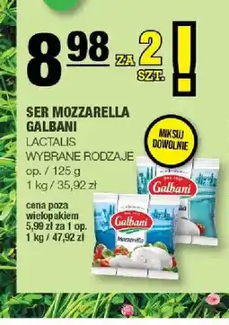 Spar Ser Mozzarella Galbani 2-pak oferta
