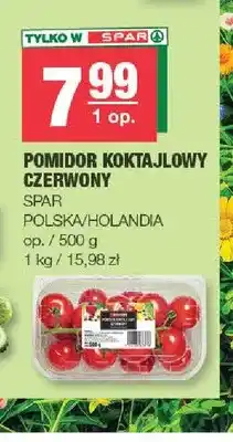 Spar Pomidor koktajlowy czerwony SPAR oferta