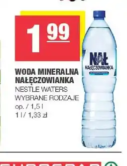 Spar Woda mineralna Nałęczowianka oferta