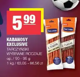 Spar Kabanosy Exclusive 100% z kurczaka Tarczyński oferta