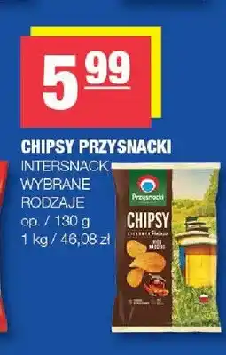 Spar Chipsy Przysnacki Intersnack oferta
