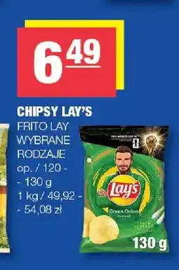 Spar Chipsy Lay's Green Onion Frito Lay oferta