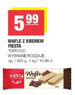 Spar Wafle z kremem Fiesta Topfood oferta