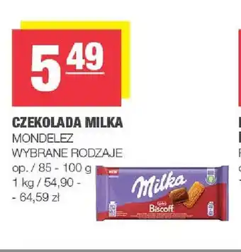 Spar Czekolada Milka oferta