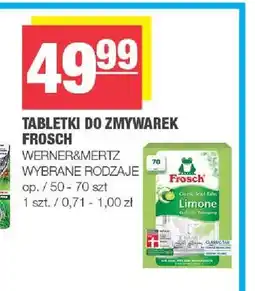 Spar Tabletki do zmywarek Frosch oferta