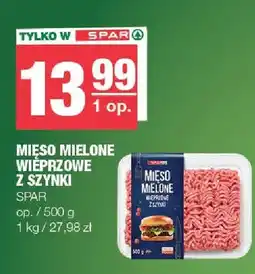 Spar Mięso mielone wieprzowe z szynki SPAR oferta