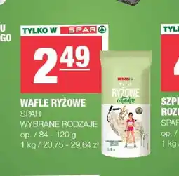 Spar Wafle ryżowe SPAR oferta