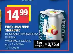 Spar Piwo bezalkoholowe Lech Free Active Hydrate oferta