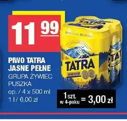 Spar Piwo Tatra Jasne Pełne oferta
