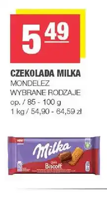 Czekolada Milka Biscoff