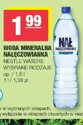 Spar Woda mineralna Nałęczowianka oferta