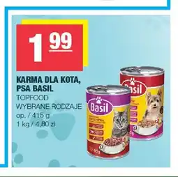 Spar Karma dla psa Basil oferta