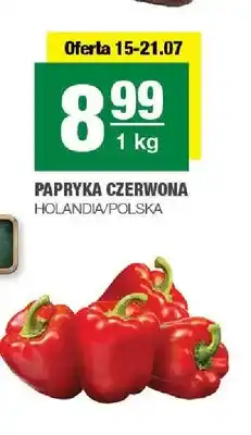 Spar Papryka czerwona holenderska polska oferta